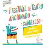 Cartel de Festival de Teatro Infantil Cambaleo