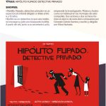 Programa festivalCambaleo HIPOLITO FLIPADO obra de teatroManzanares El Real